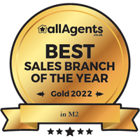 allAgents Best Sales Branch of the Year in M2 - Gold 2022