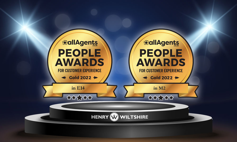 Henry Wiltshire win Gold at the allAgents People Awards 2022