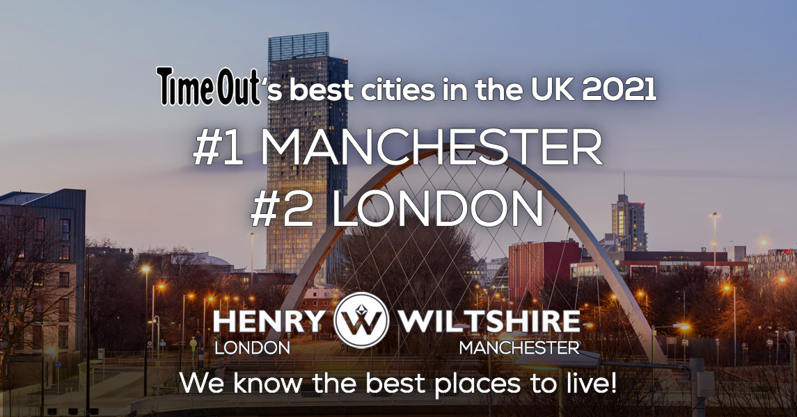 Henry Wiltshire knows the best places to live! Manchester & London included in TimeOut's best cities in UK